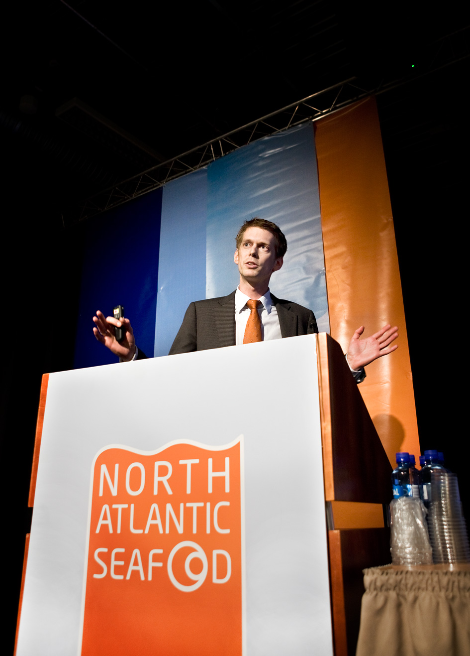 Mark Ybema at North Atlantic Seafood Forum